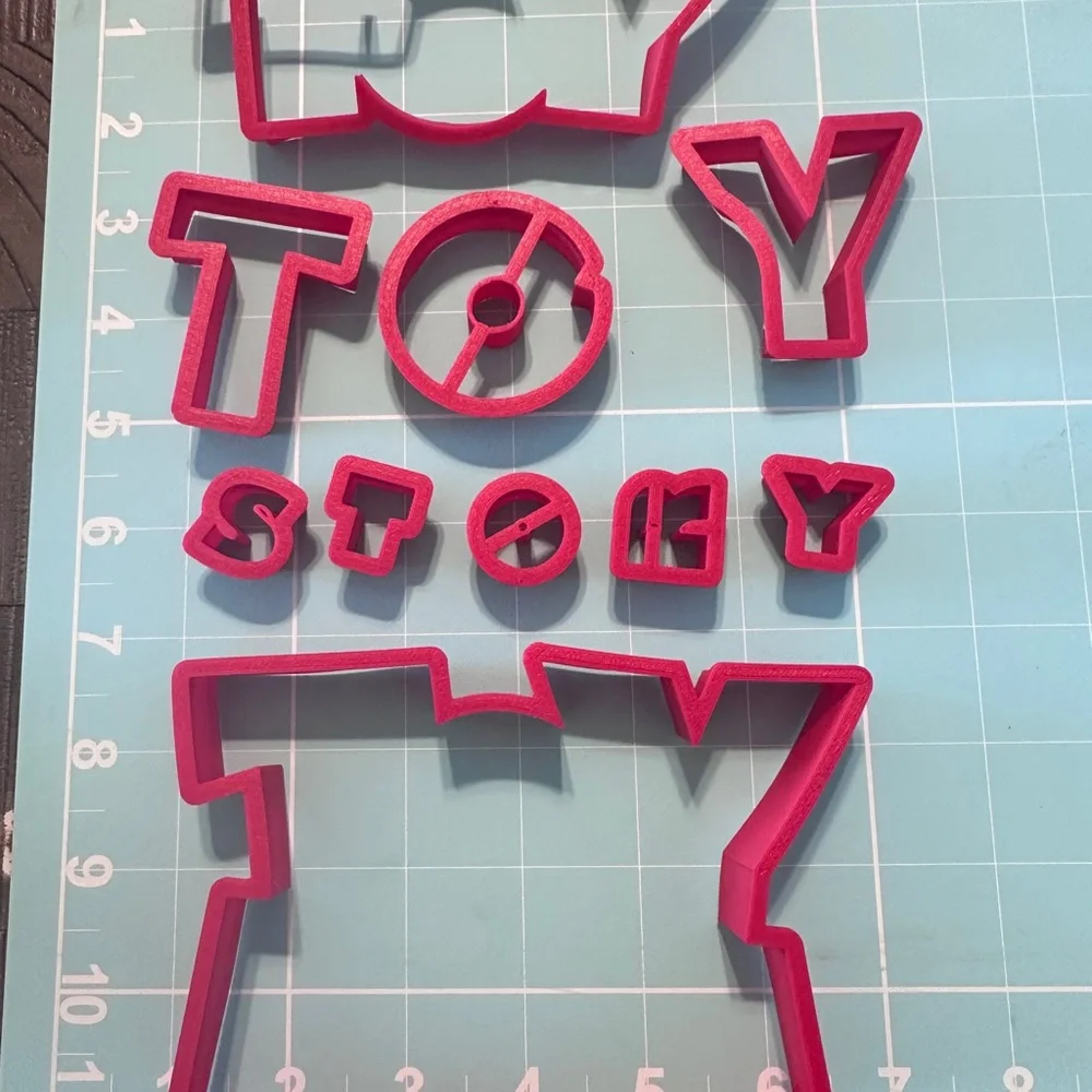 Toy Story Logo Cookie/Fondant Cutter 5.5”